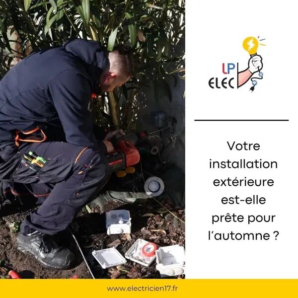 Votre installation extérieure prête pour l'automne ?