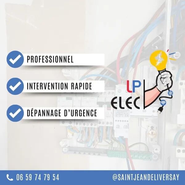 Un électricien local pour une intervention rapide